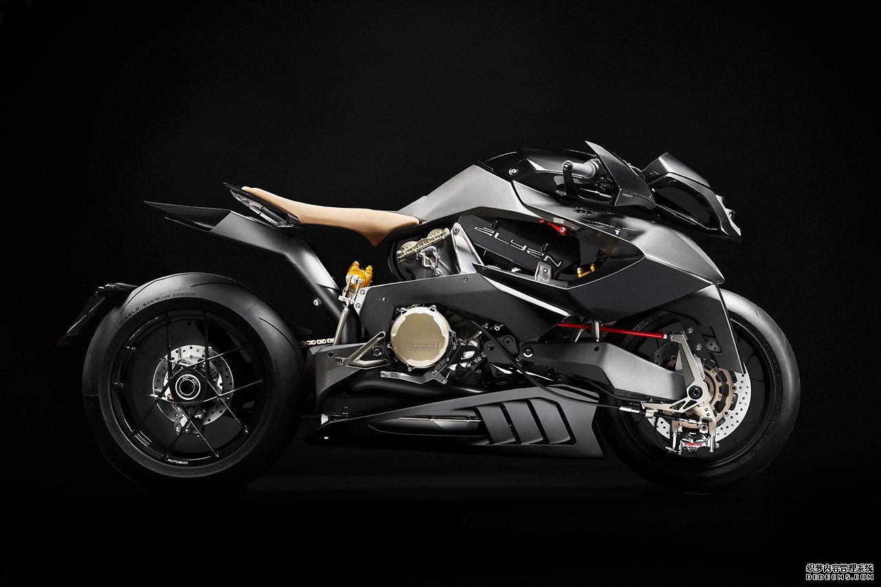 沐鸣娱乐客户端登录Vyrus公司生产的碳纤维覆层、以ducati为动力的Alyen 988超级摩托车