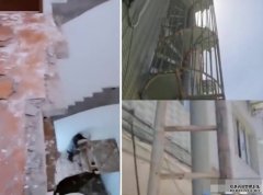 沐鸣直属招商浙江男出门返工惊见楼梯消失 网民：点落楼？
