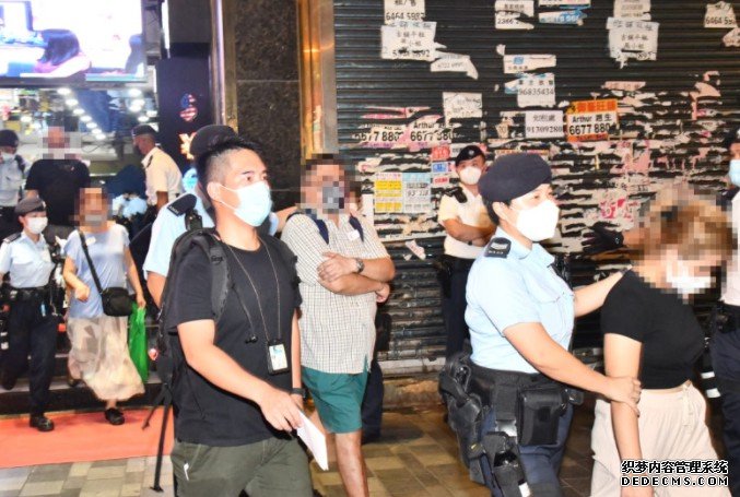 300警封重庆大厦沐鸣注册打击黑工 51人被捕