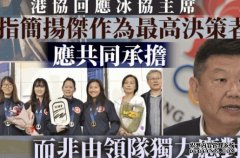 港协暨奥委会回应冰协主席“高压审犯沐鸣APP下载”批评 指“将查询扭曲为盘问”