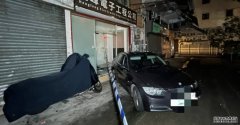 大埔電子工程公司遭車撞毀櫥窗  沐鸣注册司機逃去無踪